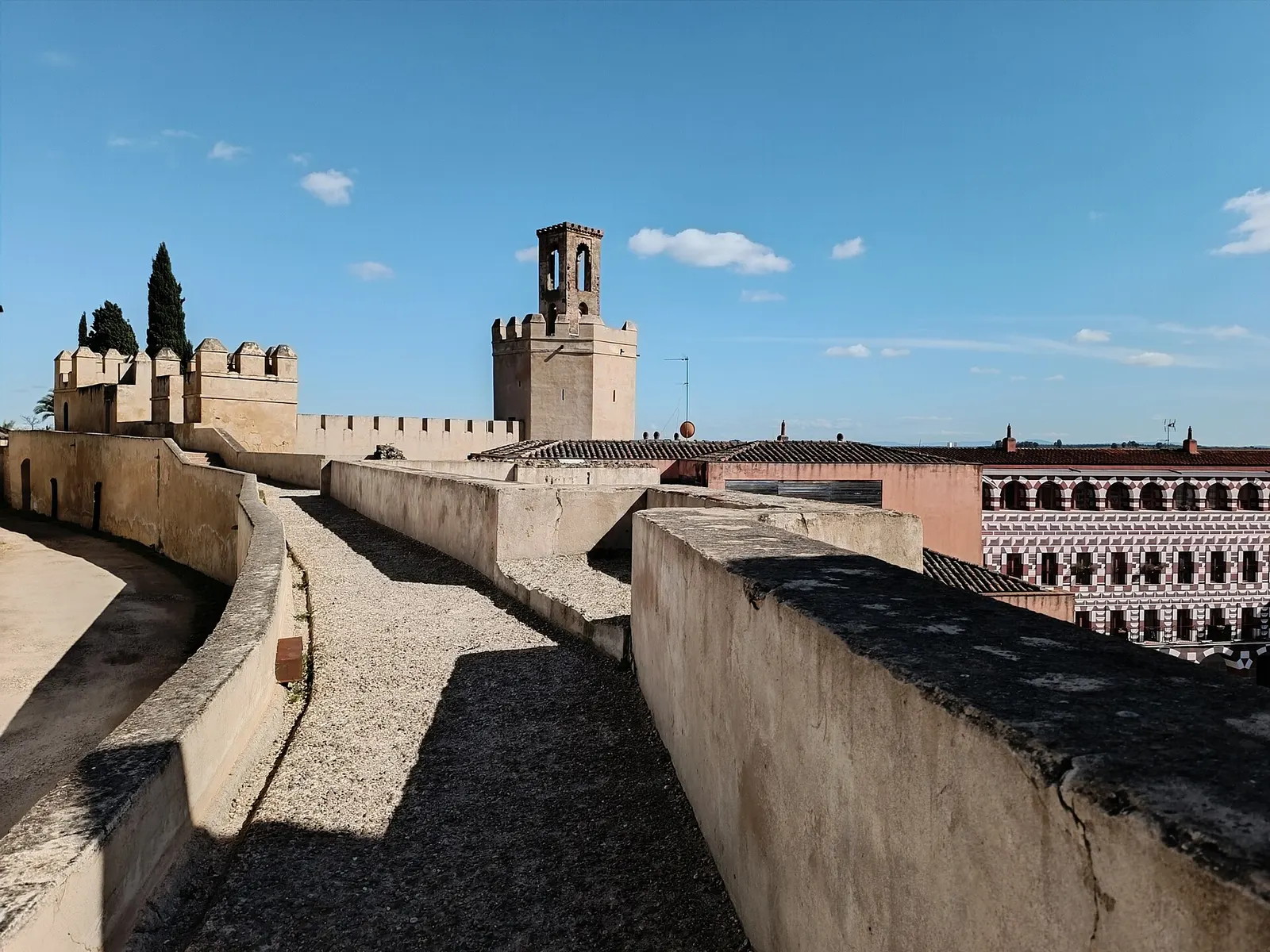 Alcazaba de Badajoz, Badajoz. Fotografía del entorno geográfico.